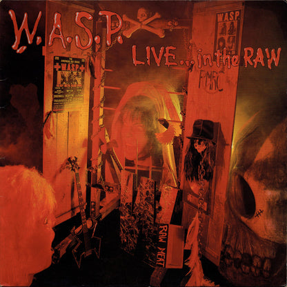 W.A.S.P. : Live... In The Raw (LP, Album)