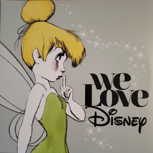 Various : We Love Disney (2xLP, Comp, Dlx, Ltd, Gol)