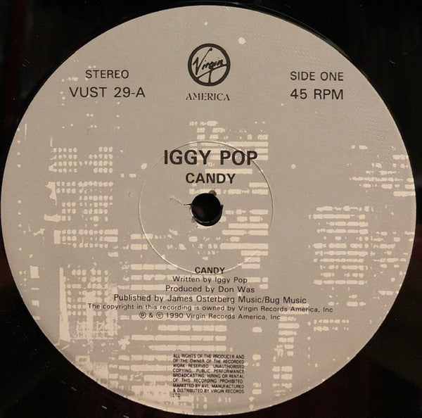 Iggy Pop : Candy (12")