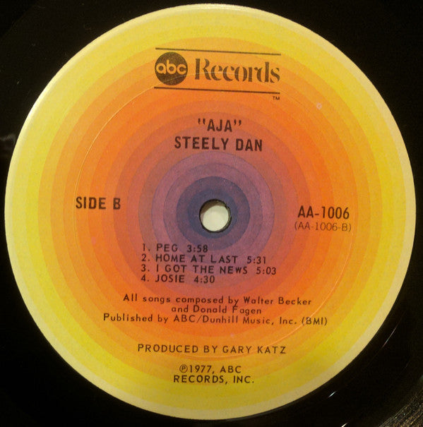 Steely Dan : Aja (LP, Album, RP, Ter)