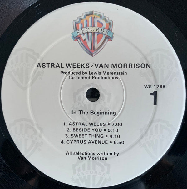 Van Morrison : Astral Weeks (LP, Album, RP, Spe)