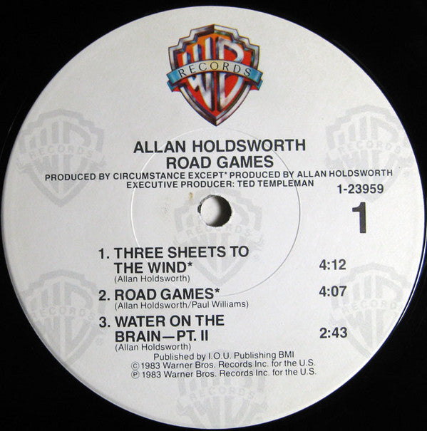 Allan Holdsworth : Road Games (12", MiniAlbum, Win)