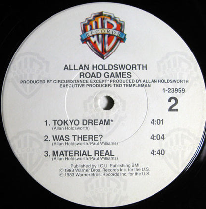 Allan Holdsworth : Road Games (12", MiniAlbum, Win)