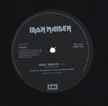 Iron Maiden : Holy Smoke (12", Single)