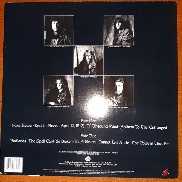 Metal Church : Blessing In Disguise (LP, Album, AR)