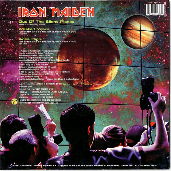 Iron Maiden : Out Of The Silent Planet (12", Single, Ltd, Num, Pic)