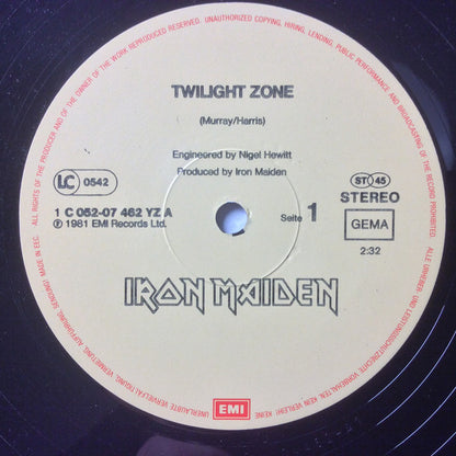 Iron Maiden : Twilight Zone / Wrathchild (12", Maxi)