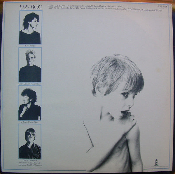 U2 : Boy (LP, Album, EMI)