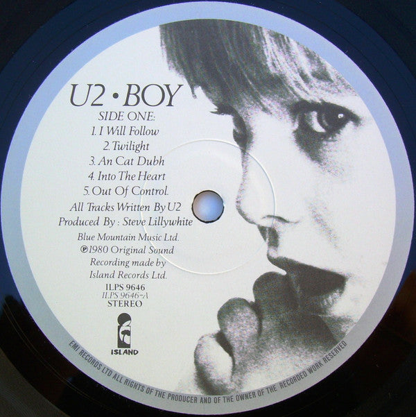 U2 : Boy (LP, Album, EMI)