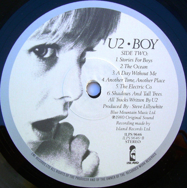 U2 : Boy (LP, Album, EMI)