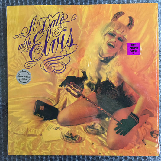 The Cramps : A Date With Elvis (LP, Album, RE, RM, Pur)