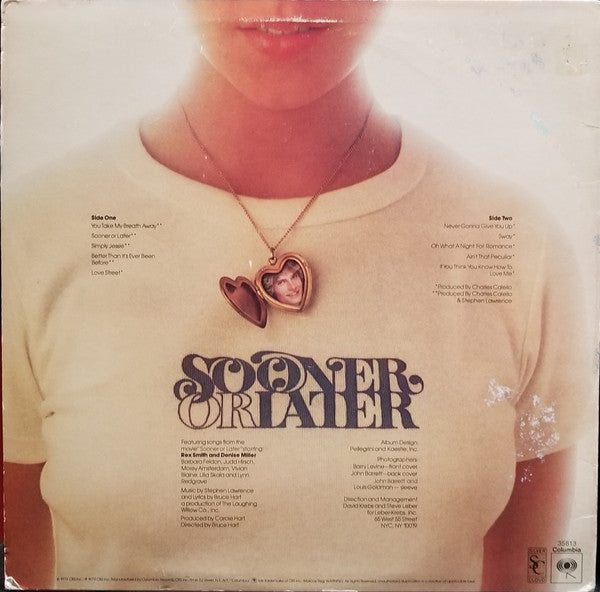 Rex Smith : Sooner Or Later (LP, Album, Ter)