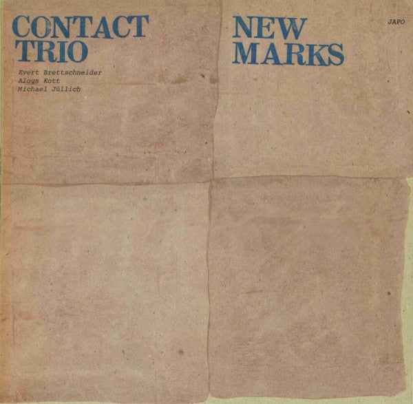 Contact Trio : New Marks (LP, Album)