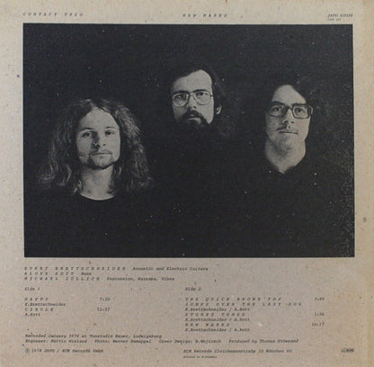 Contact Trio : New Marks (LP, Album)