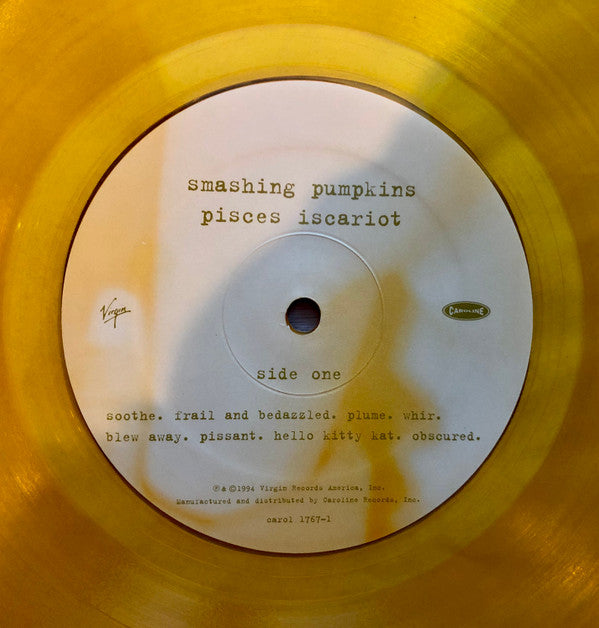 The Smashing Pumpkins : Pisces Iscariot (LP, Comp, Yel)