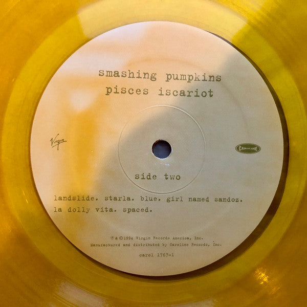 The Smashing Pumpkins : Pisces Iscariot (LP, Comp, Yel)