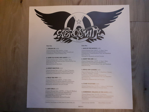 Aerosmith : Aerosmith's Greatest Hits (LP, Comp)