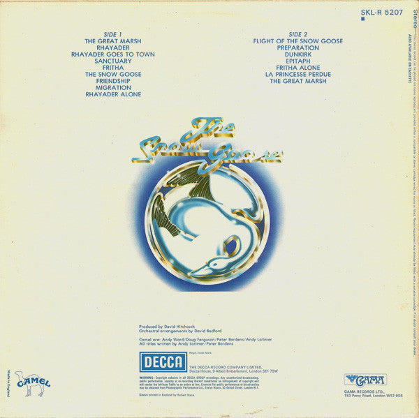 Camel : The Snow Goose (LP, Album, Lam)