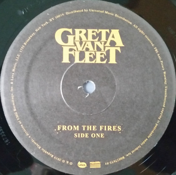 Greta Van Fleet : From The Fires (LP, EP, RSD, RE)