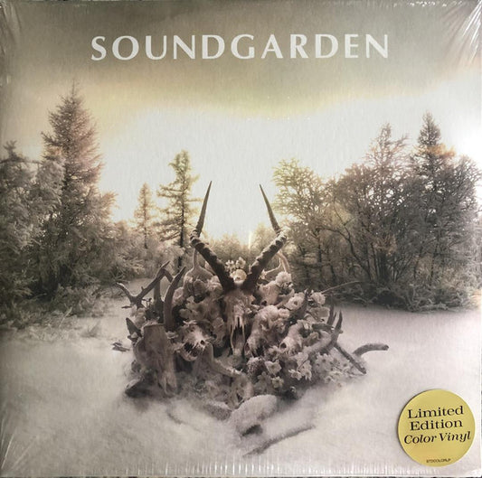 Soundgarden : King Animal (LP, Whi + LP, But + Album, Ltd, RE, 180)