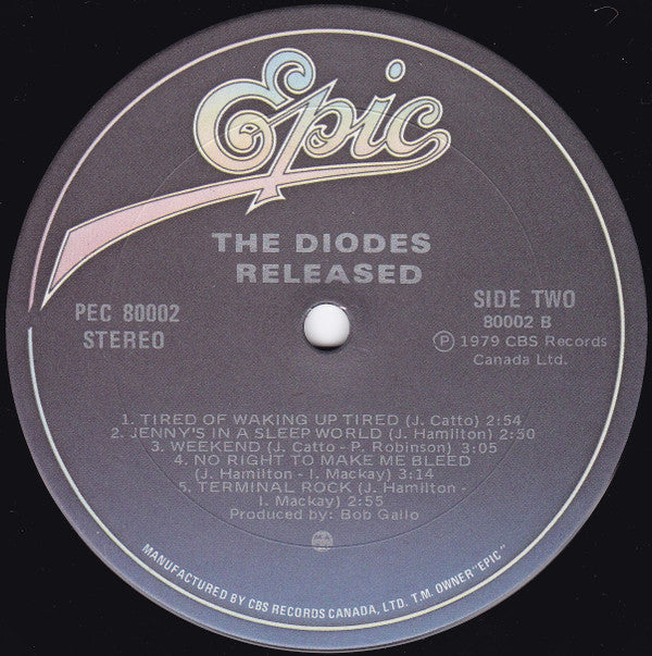 The Diodes : Released (LP, Album)