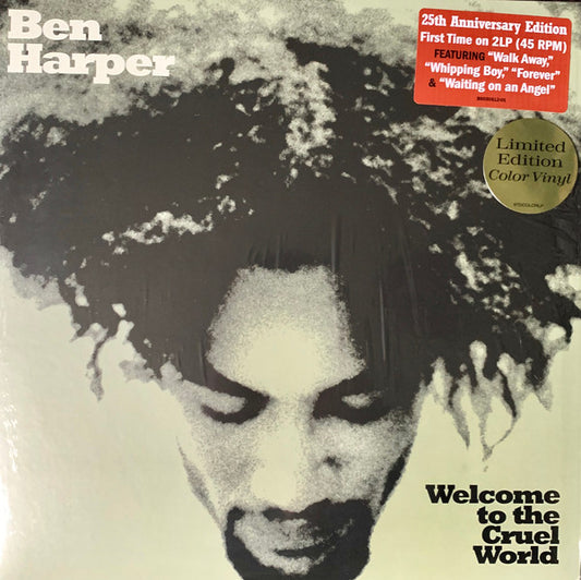 Ben Harper : Welcome To The Cruel World (2xLP, Album, Ltd, RE, Gre)