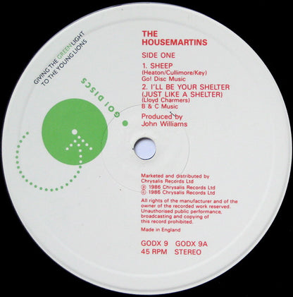 The Housemartins : Sheep (12", Single)