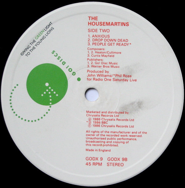 The Housemartins : Sheep (12", Single)