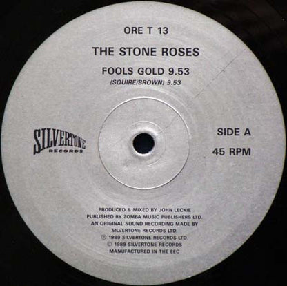 The Stone Roses : Fools Gold 9.53 (12", RE)