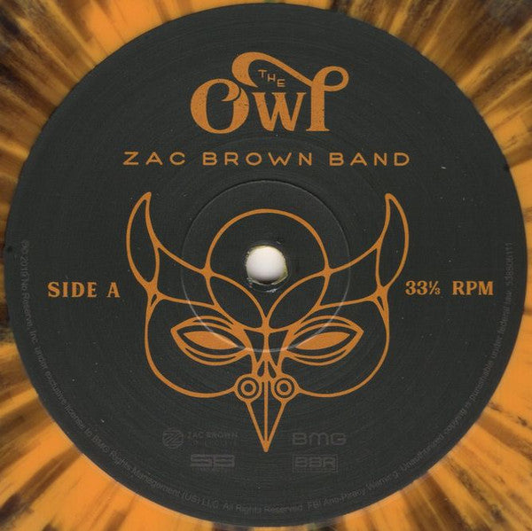 Zac Brown Band : The Owl (LP, Album, Yel)