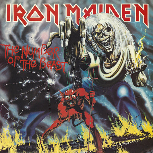 Iron Maiden : The Number Of The Beast (LP, Album)