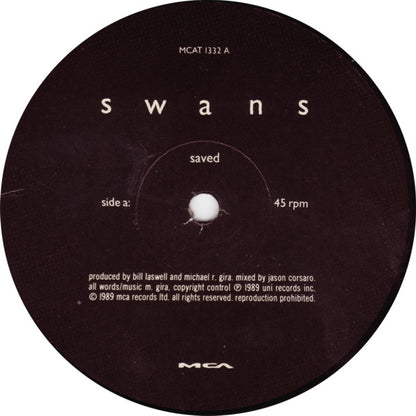 Swans : Saved (12", Single)