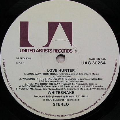 Whitesnake : Lovehunter (LP, Album)