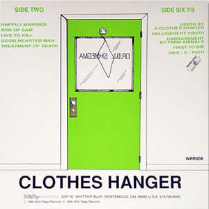 Bloodcum : Death By A... Clothes Hanger (LP, Album)