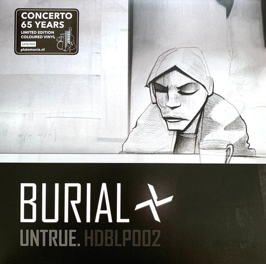 Burial : Untrue (2x12", Album, Ltd, Num, RE, Cle)