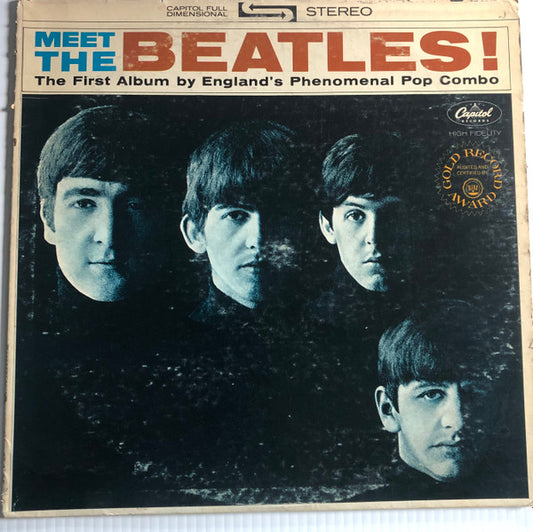 The Beatles : Meet The Beatles! (LP, Album, RE, Win)