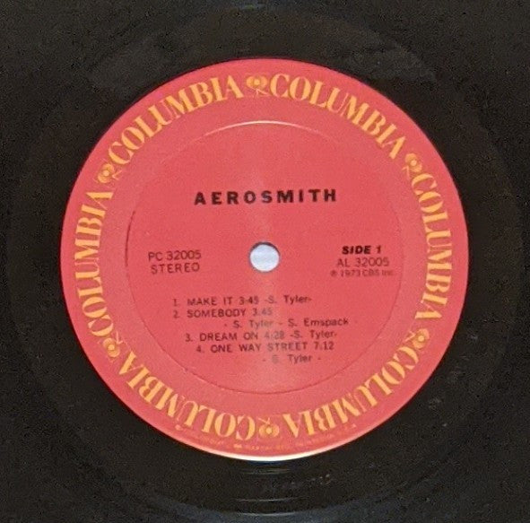 Aerosmith : Aerosmith (LP, Album, RE, RP, Pit)