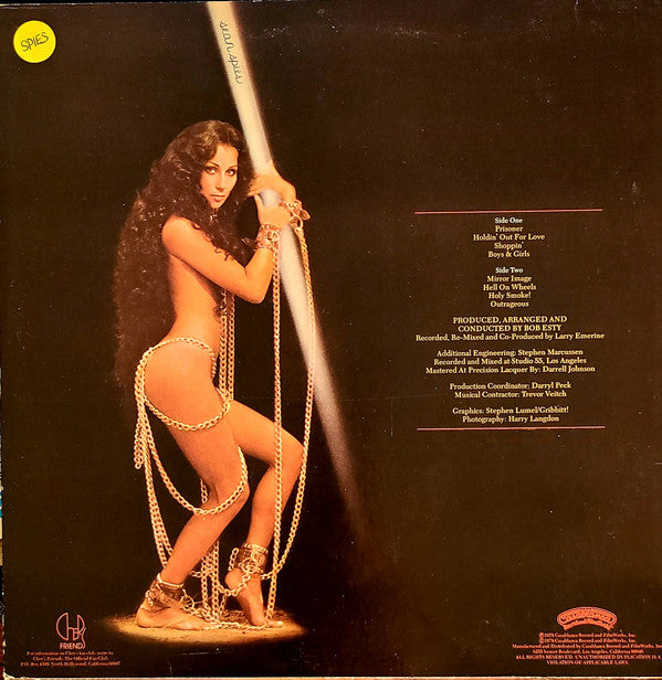 Cher : Prisoner (LP, Album, 26 )