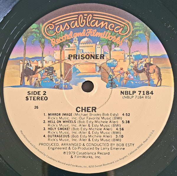 Cher : Prisoner (LP, Album, 26 )