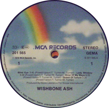 Wishbone Ash : Wishbone Ash (LP, Album, RE)