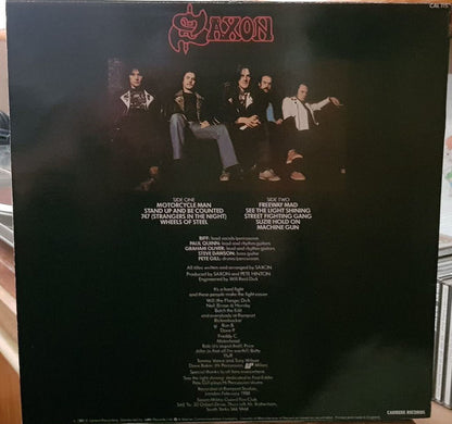 Saxon : Wheels Of Steel (LP, Album)