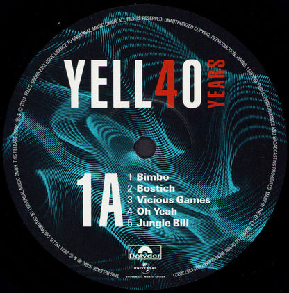 Yello : Yell40 Years (2xLP, Comp, Ltd, 180)