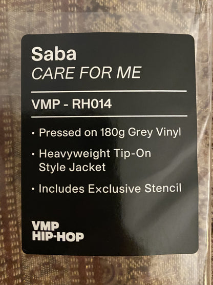 Saba (14) : Care For Me (LP, Album, Club, RP, Gre)