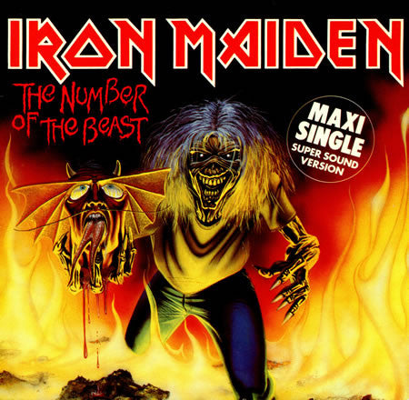 Iron Maiden : The Number Of The Beast (12", Maxi)