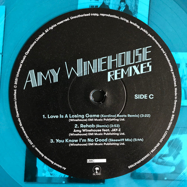 Amy Winehouse : Remixes (LP, Yel + LP, Blu + RSD, Comp, Ltd)