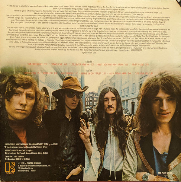 Atomic Rooster : Made In England (LP, Album)