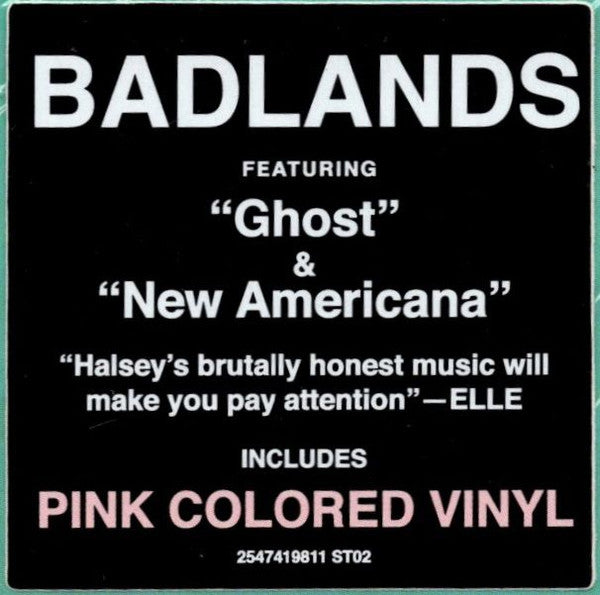 Halsey : Badlands (LP, Album, RE, Pin)