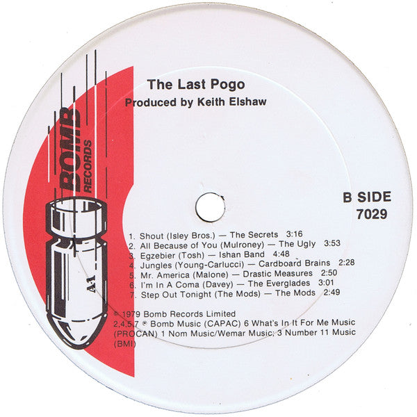 Various : And Now Live From Toronto ... The Last Pogo (LP, Comp)