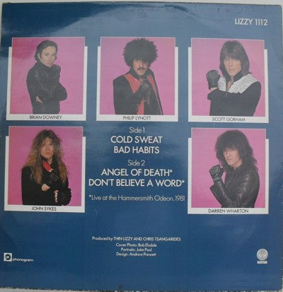 Thin Lizzy : Cold Sweat (12", Single)