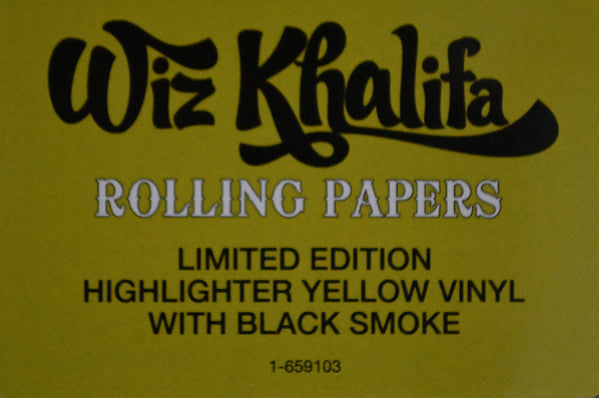 Wiz Khalifa : Rolling Papers (2xLP, Ltd, RE, Hig)